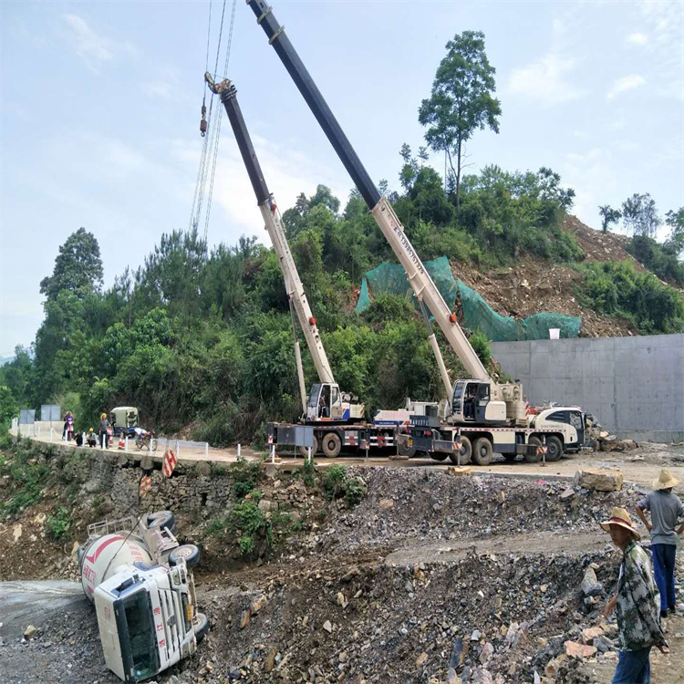 常德常德24小时应急道路救援吊装吊装现场实拍